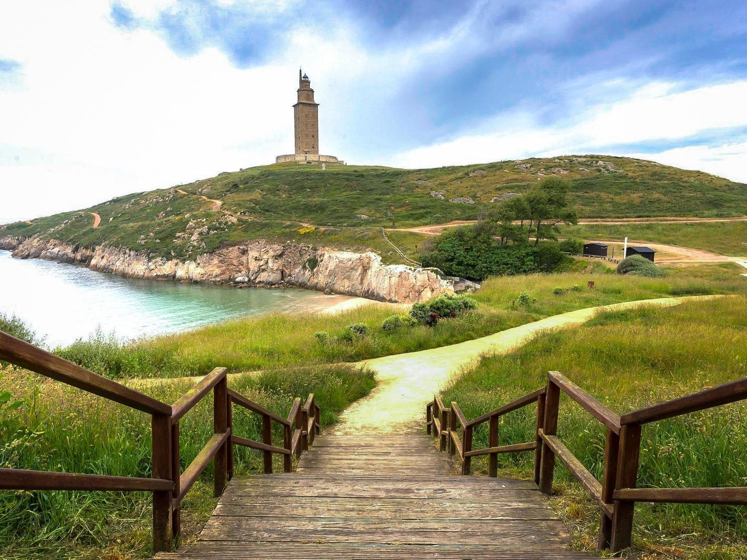 Sakura Homes Torre De Hercules 4 Plazas Ла-Корунья Экстерьер фото